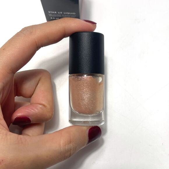 MAKE UP FOR EVER New Star Lit Liquid Illuminating Gel in Gold Peach - Picture 2 of 7